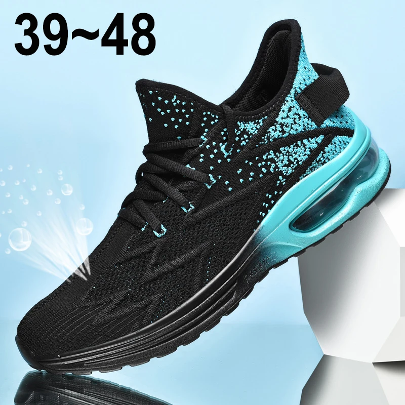 Mens Running Shoes Plus Size Lightweight Sneakers Designer Air Cushion Male Breathable Comfort Marathon Sport Casual Tennis Shoe
Mens Running Shoes Plus Size Lightweight Sneakers Designer Air Cushion Male Breathable Comfort Marathon Sport Casual Tennis Shoe