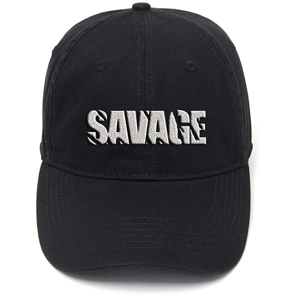 Lyprerazy Savage Graphic Cool Washed Cotton Adjustable Men Women Unisex Hip Hop Cool Flock Printing Baseball Cap
Lyprerazy Savage Graphic Cool Washed Cotton Adjustable Men Women Unisex Hip Hop Cool Flock Printing Baseball Cap