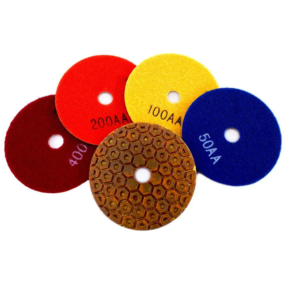 4'' Grinding Wheel Wet Polihing Pad 14mm Hole Diamond Resin Sanding Disc 50# 100# 200# 400# Super Sharp
4'' Grinding Wheel Wet Polihing Pad 14mm Hole Diamond Resin Sanding Disc 50# 100# 200# 400# Super Sharp