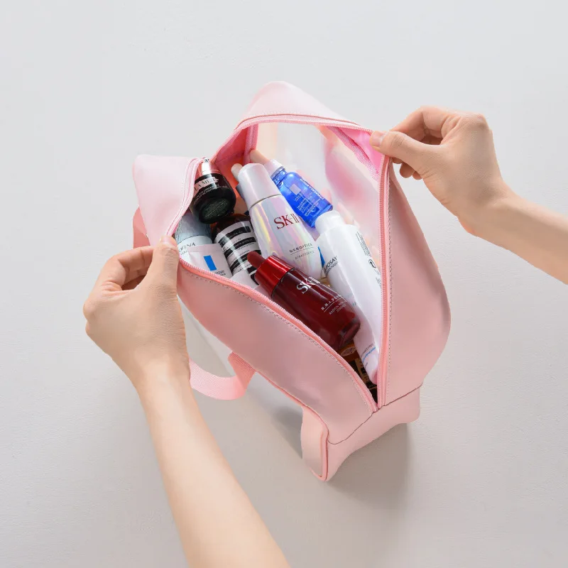 Transparent Three-piece Wash Bag Waterproof Bath Bag Translucent Storage Bag
Transparent Three-piece Wash Bag Waterproof Bath Bag Translucent Storage Bag