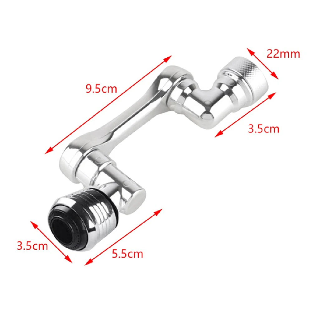 Universal Faucet Extender Tap 1080° Rotation Faucet Aerator Splash-proof Swivel Water Saving Faucet Basin Tap Adapter Bubbler
Universal Faucet Extender Tap 1080° Rotation Faucet Aerator Splash-proof Swivel Water Saving Faucet Basin Tap Adapter Bubbler