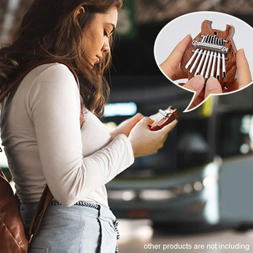 Thumb Piano 8 Keys Mini Kalimba Finger Piano Portable Piano Wood Finger Assembly Christmas Diy Thumb Pendant Exquisite M3u9
Thumb Piano 8 Keys Mini Kalimba Finger Piano Portable Piano Wood Finger Assembly Christmas Diy Thumb Pendant Exquisite M3u9