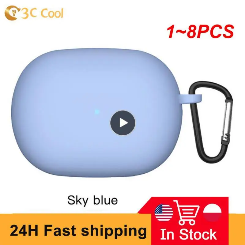 1-8 шт., защитный чехол из жидкого силикона для наушников
1-8 шт., защитный чехол из жидкого силикона для наушников