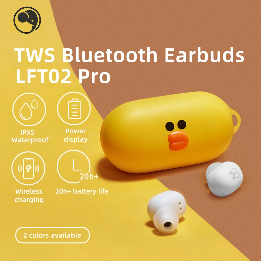 Беспроводные наушники, TWS наушники-вкладыши LFT02 Pro Bluetooth 5,0, наушники с шумоподавлением, стандартная беспроводная зарядка
Беспроводные наушники, TWS наушники-вкладыши LFT02 Pro Bluetooth 5,0, наушники с шумоподавлением, стандартная беспроводная зарядка