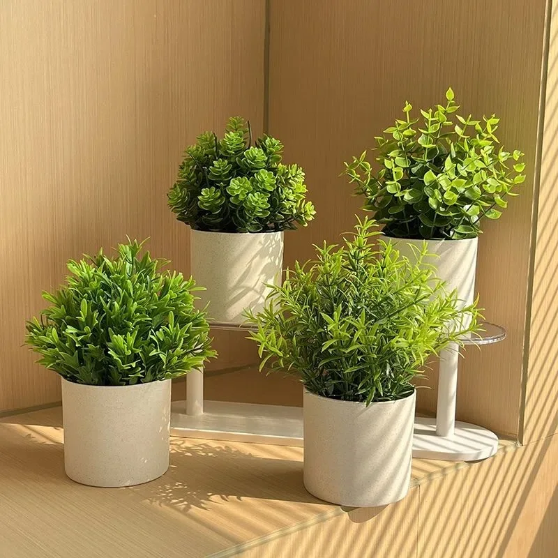 Artificial Plants Pots Plastic Plant Home Indoor Living Room Tea Table Green Leaf Pot Balcony Decoration Plant Decor Gift Props
Artificial Plants Pots Plastic Plant Home Indoor Living Room Tea Table Green Leaf Pot Balcony Decoration Plant Decor Gift Props