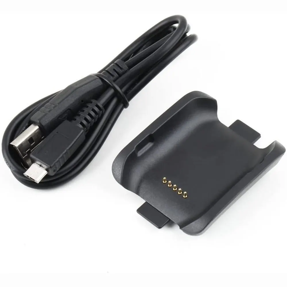 Replacement Charger for Samsung Galaxy Gear SM-V700 Smart Watch Charging Cradle Dock with Micro USB Cable Cord Black
Replacement Charger for Samsung Galaxy Gear SM-V700 Smart Watch Charging Cradle Dock with Micro USB Cable Cord Black