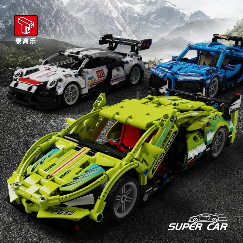 High-Tech Inertialback Sport Racing Car Model Building Blocks Bricks MOC Toys Kid Christmas Gifts T3003 T3004 T3005 T3006 T3007
High-Tech Inertialback Sport Racing Car Model Building Blocks Bricks MOC Toys Kid Christmas Gifts T3003 T3004 T3005 T3006 T3007