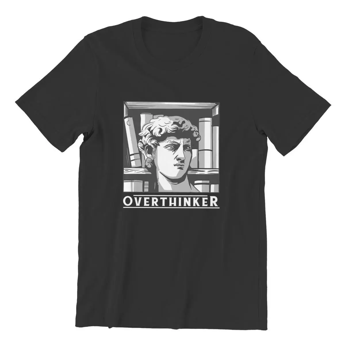 Wholesale David Statue Overthinker Thinker Thinking T-Shirt Print Fashion Graphic Cosplay Tees 23732
Wholesale David Statue Overthinker Thinker Thinking T-Shirt Print Fashion Graphic Cosplay Tees 23732