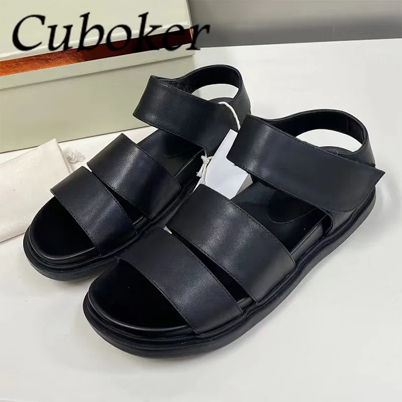 2022 Summer New Leather Flats Women Sandals Open Toe Beach Shoes Casual Daily Sandals White Gladiator Sandals
2022 Summer New Leather Flats Women Sandals Open Toe Beach Shoes Casual Daily Sandals White Gladiator Sandals