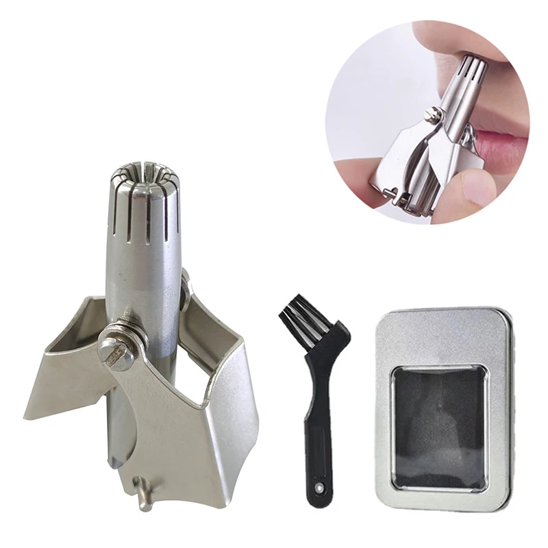 1Pcs Stainless Steel Manual Nose Hair Trimmer Scissors Professional Nasal Remover Clipper Cutter Nose Ear Hair Trimmer Shaver
1Pcs Stainless Steel Manual Nose Hair Trimmer Scissors Professional Nasal Remover Clipper Cutter Nose Ear Hair Trimmer Shaver