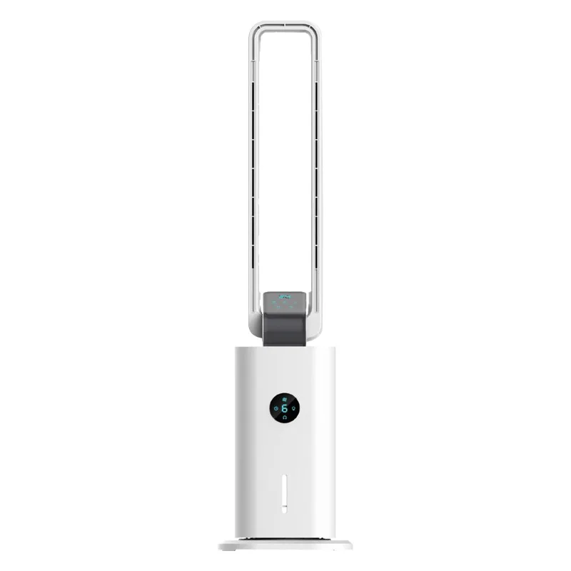 New Bladeless Fan Safety Intelligent Purification Ground Anion Electric Air Circulation Tower Fan 220v
New Bladeless Fan Safety Intelligent Purification Ground Anion Electric Air Circulation Tower Fan 220v