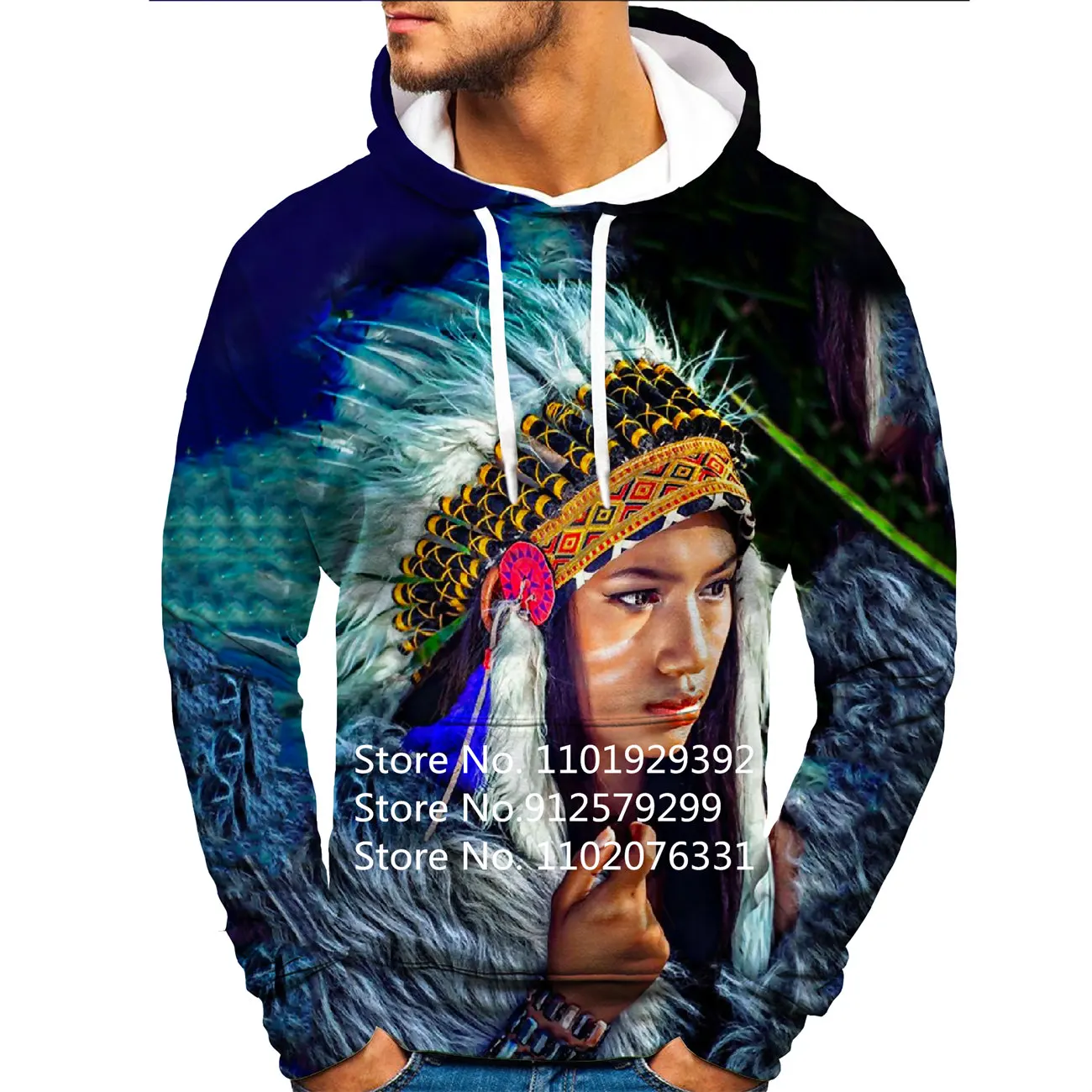 Cool Fashion Indian Tribe Chief Beauty Hoodie 3D All Over Printed Mens Sweatshirt Unisex Pullover Casual Jacket
Cool Fashion Indian Tribe Chief Beauty Hoodie 3D All Over Printed Mens Sweatshirt Unisex Pullover Casual Jacket