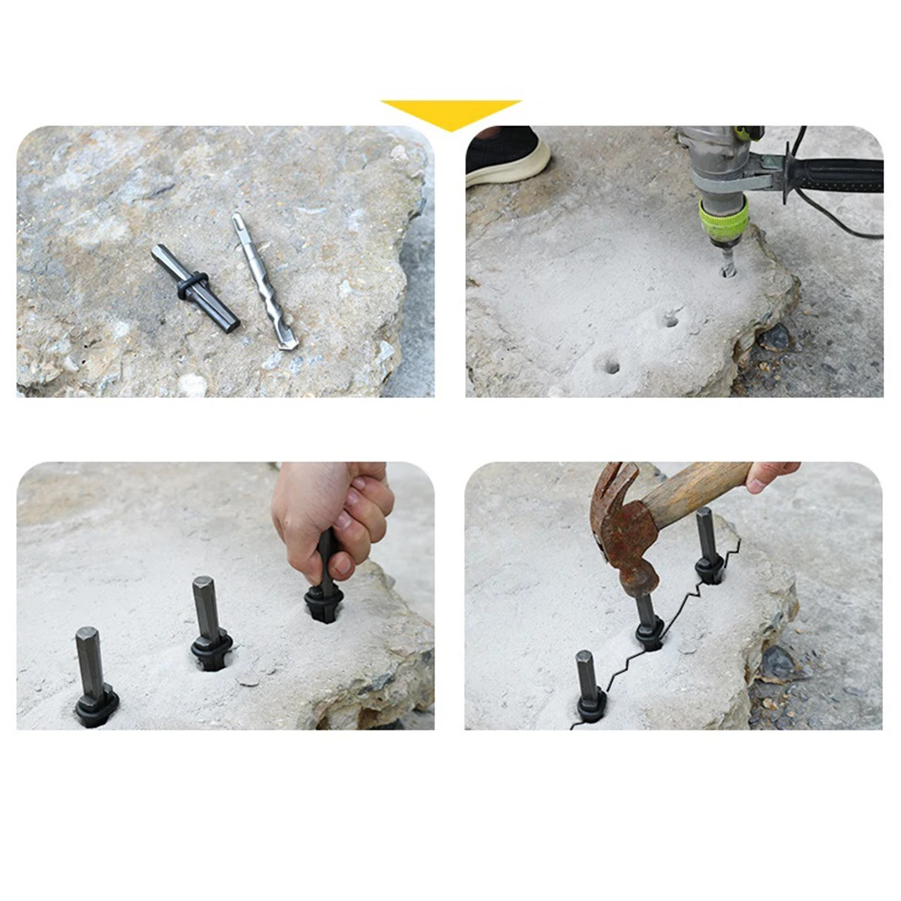 Brand New Rock Stone Splitters Power Tools Parts 16-18mm For Rock Granite Marble Concrete For Basalt Sandstone Gneiss
Brand New Rock Stone Splitters Power Tools Parts 16-18mm For Rock Granite Marble Concrete For Basalt Sandstone Gneiss