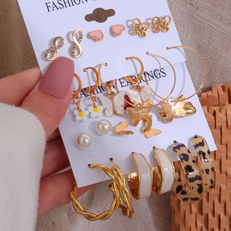 BI Vintage Geometric Acrylic Gold Hoop Earrings Set For Women Pearl Circle Metal Dangle Drop Earrings 2022 Trend Party Jewelry
BI Vintage Geometric Acrylic Gold Hoop Earrings Set For Women Pearl Circle Metal Dangle Drop Earrings 2022 Trend Party Jewelry