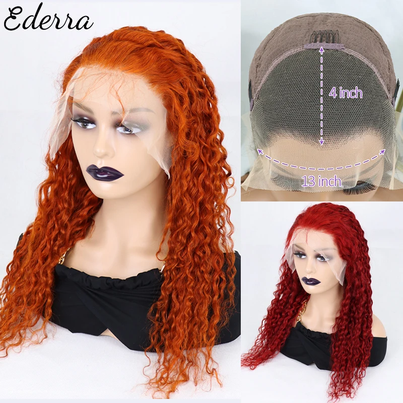 13x4 HD Transparent Lace Front Wig Water Wave Lace Frontal Human Hair Wigs for Women Brazilian Curly Lace Closure Wig
13x4 HD Transparent Lace Front Wig Water Wave Lace Frontal Human Hair Wigs for Women Brazilian Curly Lace Closure Wig
