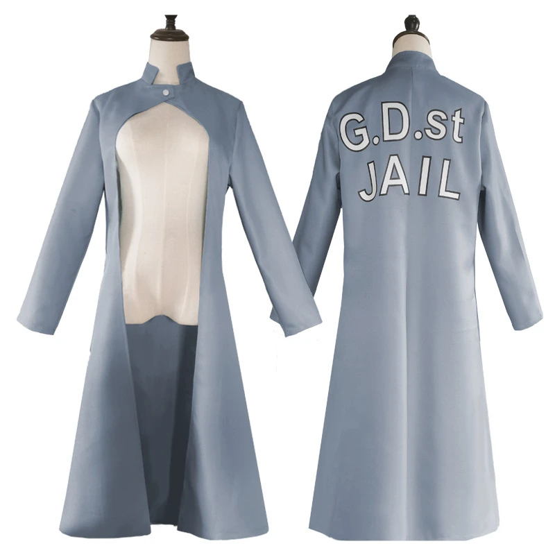 Anime JoJo’s Bizarre Adventure Stone Ocean Jolyne Cujoh Cosplay Costume Trench Halloween Party
Anime JoJo’s Bizarre Adventure Stone Ocean Jolyne Cujoh Cosplay Costume Trench Halloween Party