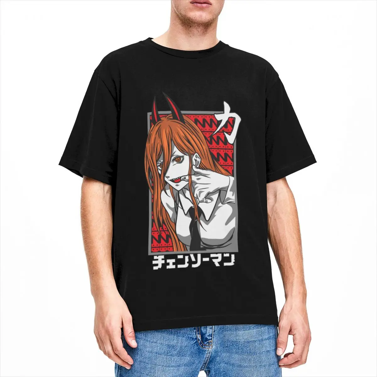 Vintage Chainsaw Man Power T-Shirt Men Women O Neck Pure Cotton Chainsaw man makima Short Sleeve Tees 4XL 5XL Clothing
Vintage Chainsaw Man Power T-Shirt Men Women O Neck Pure Cotton Chainsaw man makima Short Sleeve Tees 4XL 5XL Clothing