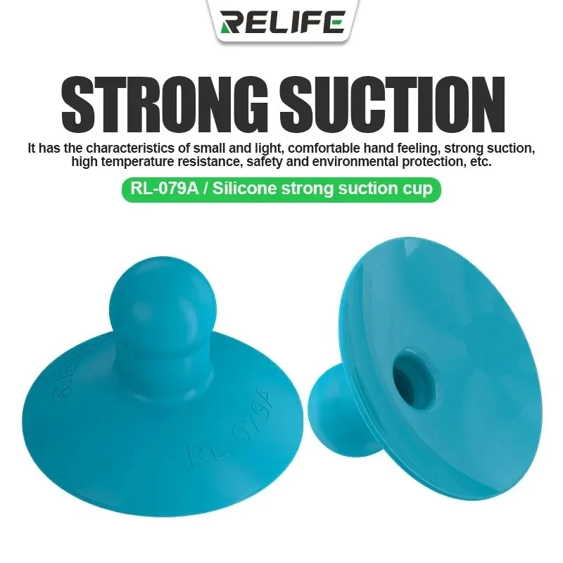 

RELIFE RL-079A Sucker LCD Split Screen Strong Suction Vacuum Adsorption High Quality Silicone For Disassembly Phone Tablet Etc