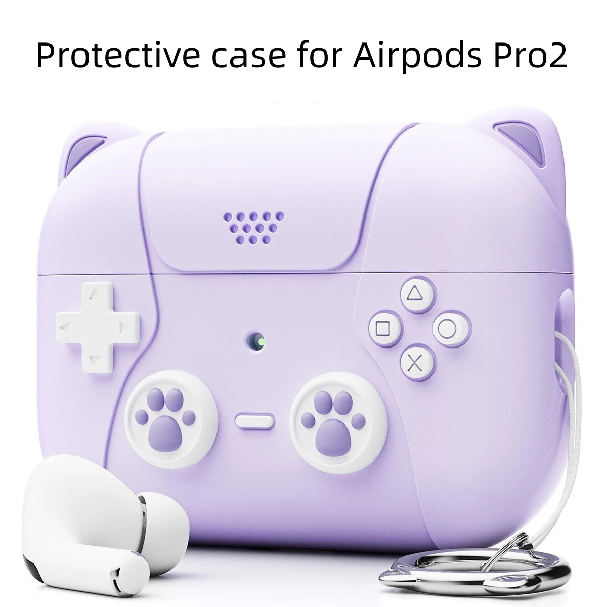 for Airpods Pro 2 Headphones Silicone Protective Cover Cartoon Case Pink Blue Purple
for Airpods Pro 2 Headphones Silicone Protective Cover Cartoon Case Pink Blue Purple