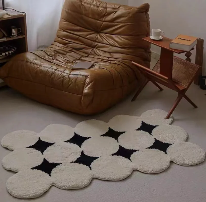 Modern Carpets for Living Room Nordic Ins Style Bedroom Tufting Rug Bedside Blanket Floor Mat Home Entry Coffee Table Foot Pad
Modern Carpets for Living Room Nordic Ins Style Bedroom Tufting Rug Bedside Blanket Floor Mat Home Entry Coffee Table Foot Pad
