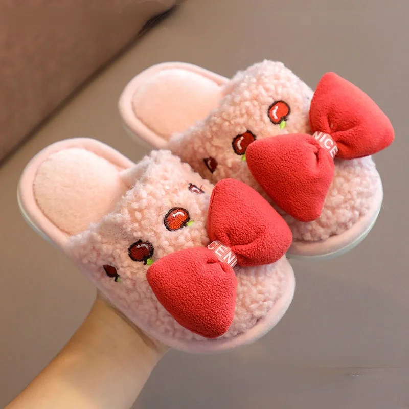 Winter Slippers for Boy Girl Rainbow Cartoon Cute Warm Flat Shoes Children Non-Slip Home Indoor Fashion Kids Slides Flip Flops
Winter Slippers for Boy Girl Rainbow Cartoon Cute Warm Flat Shoes Children Non-Slip Home Indoor Fashion Kids Slides Flip Flops
