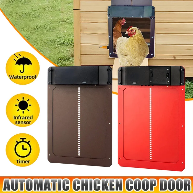 Automatic Chicken Coop Door Light-sensitive Automatic Chicken House Door High Quality And Practical Chicken Pets Dog Cages Door
Automatic Chicken Coop Door Light-sensitive Automatic Chicken House Door High Quality And Practical Chicken Pets Dog Cages Door