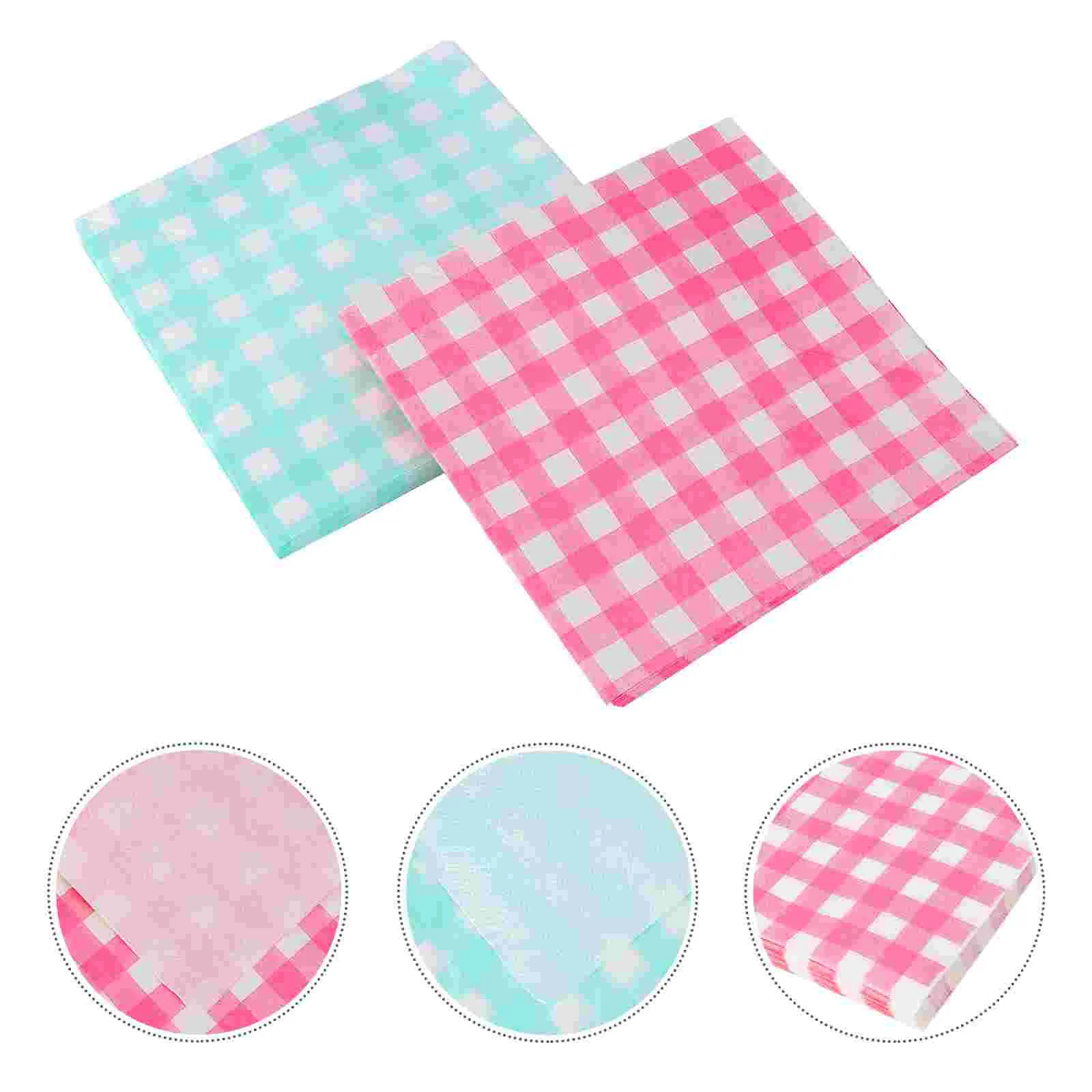 80pcs Grid Patterned Tissue Party Supply Party Decoration Party Napkin Paper Tissue Grid Printing Napkin Dinner Napkin for Home
80pcs Grid Patterned Tissue Party Supply Party Decoration Party Napkin Paper Tissue Grid Printing Napkin Dinner Napkin for Home