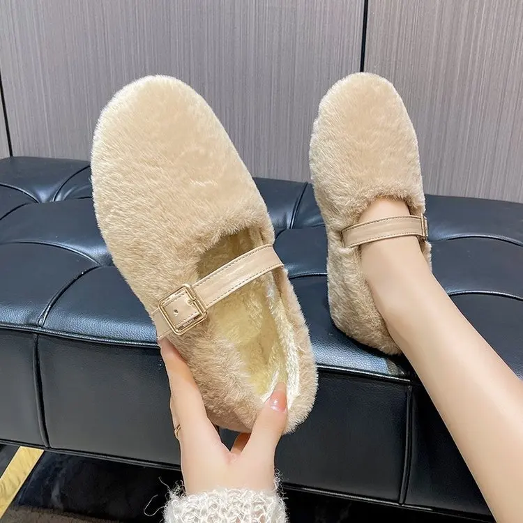 Shoes Woman 2022 Buckle Strap Loafers Fur Modis Round Toe Female Footwear Casual Sneaker Elegant New Moccasin Cute Dress Winter
Shoes Woman 2022 Buckle Strap Loafers Fur Modis Round Toe Female Footwear Casual Sneaker Elegant New Moccasin Cute Dress Winter