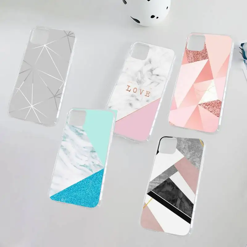 Electroplate Geometric Marble Phone Case Clear Transparent for iPhone 11 12 13 mini pro XS MAX 8 7 6 6S Plus X 5S SE XR 2020
Electroplate Geometric Marble Phone Case Clear Transparent for iPhone 11 12 13 mini pro XS MAX 8 7 6 6S Plus X 5S SE XR 2020