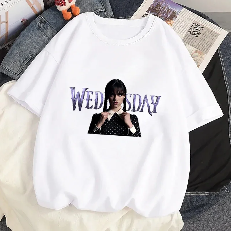 Funny T-Shirt Women I Hate Everything Wednesday Addams O Neck Tops T Shirt Wednesday Tees Casual Print Fashion T-Shirt Clothes
Funny T-Shirt Women I Hate Everything Wednesday Addams O Neck Tops T Shirt Wednesday Tees Casual Print Fashion T-Shirt Clothes