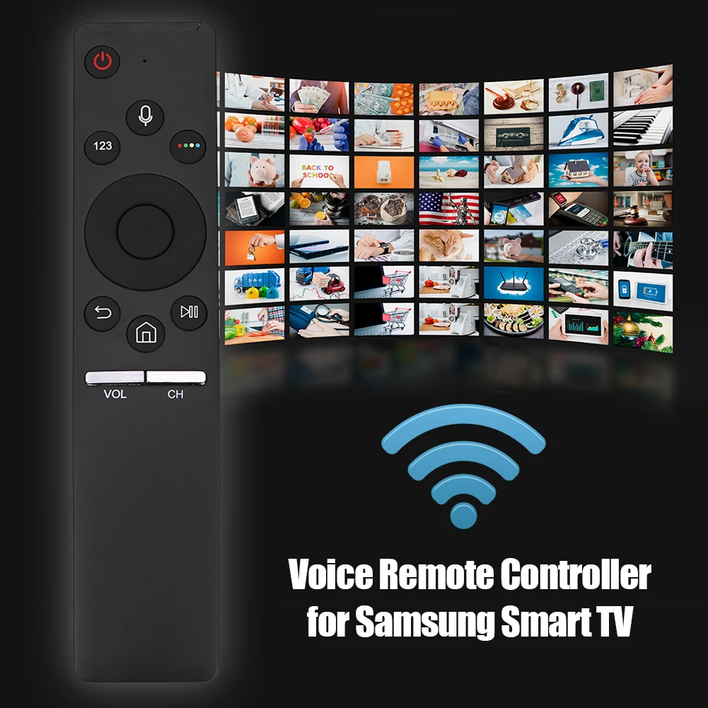 1pcs 4K Television Voice Remote Smart TV Replacement Controller Wireless Switch for Samsung Smart 4K TV Voice Remote Control
1pcs 4K Television Voice Remote Smart TV Replacement Controller Wireless Switch for Samsung Smart 4K TV Voice Remote Control