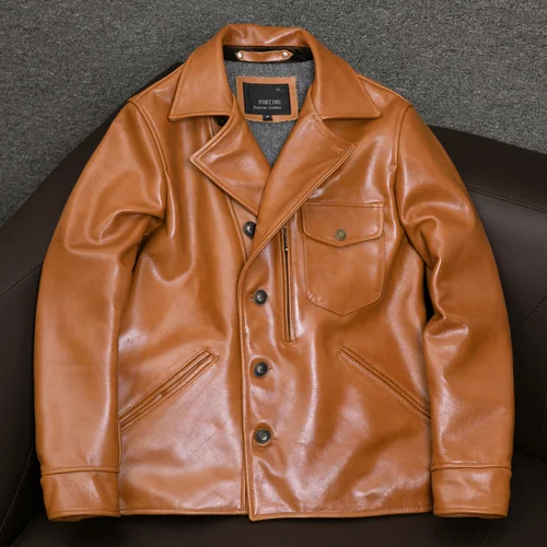 Short Hombre High Jackets Chaqueta quality Autumn 100% Motorcycle Leather Genuine for Men Cow Cuero Jacket Spring
Short Hombre High Jackets Chaqueta quality Autumn 100% Motorcycle Leather Genuine for Men Cow Cuero Jacket Spring