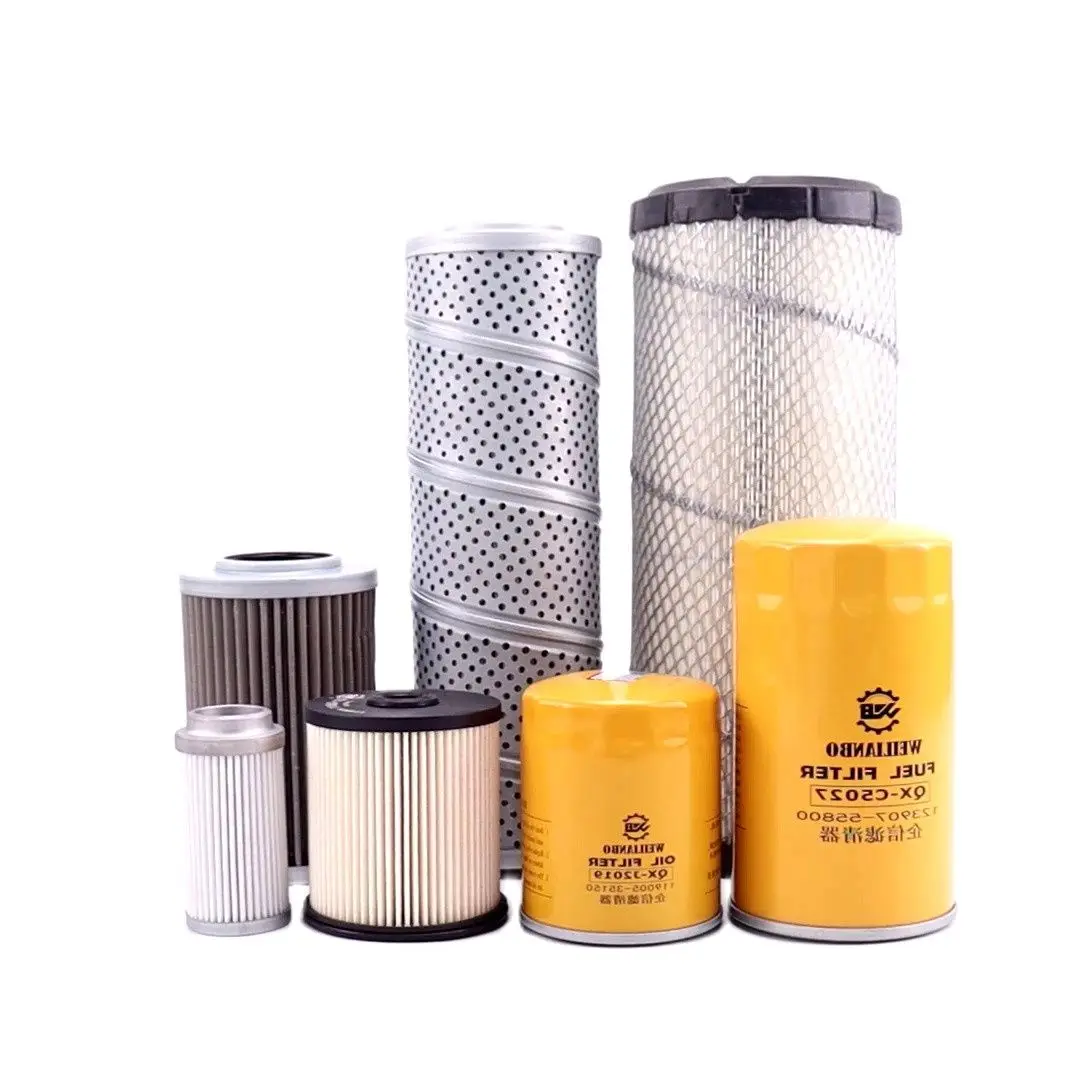 New Excavator Oil Filter Diesel Filter Air Filter For Doosan Daewoo DX60-9C Hydraulic Oil Return Oil Inlet Pilot Filter Parts
New Excavator Oil Filter Diesel Filter Air Filter For Doosan Daewoo DX60-9C Hydraulic Oil Return Oil Inlet Pilot Filter Parts