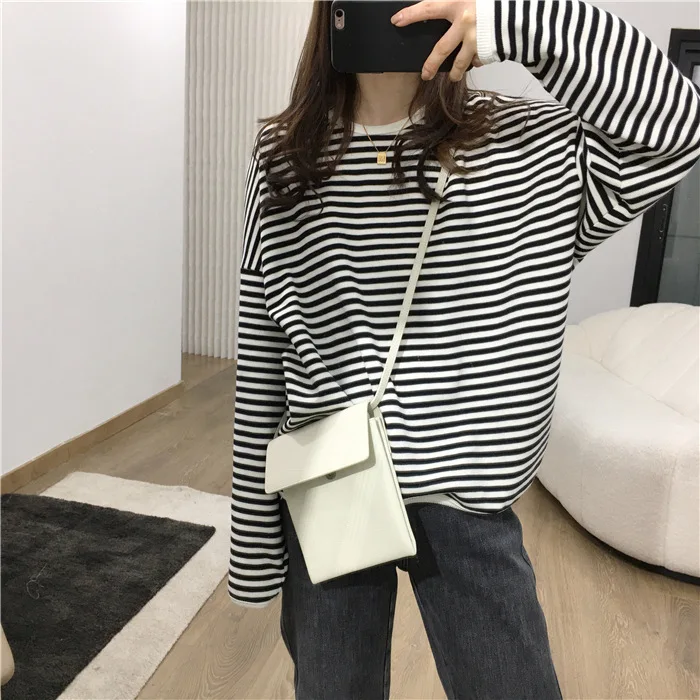 2023 Autumn O-Neck Long Sleeve Striped Women Casual Hoodies Tops For Women Autumn Sweatshirts Blusas Roupa Feminina
2023 Autumn O-Neck Long Sleeve Striped Women Casual Hoodies Tops For Women Autumn Sweatshirts Blusas Roupa Feminina