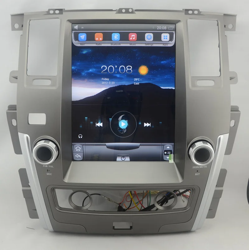 12.1" tesla style vertical screen octa core android 9 Car video radio Navigation for Nissan Patrol 2012-2018
12.1" tesla style vertical screen octa core android 9 Car video radio Navigation for Nissan Patrol 2012-2018