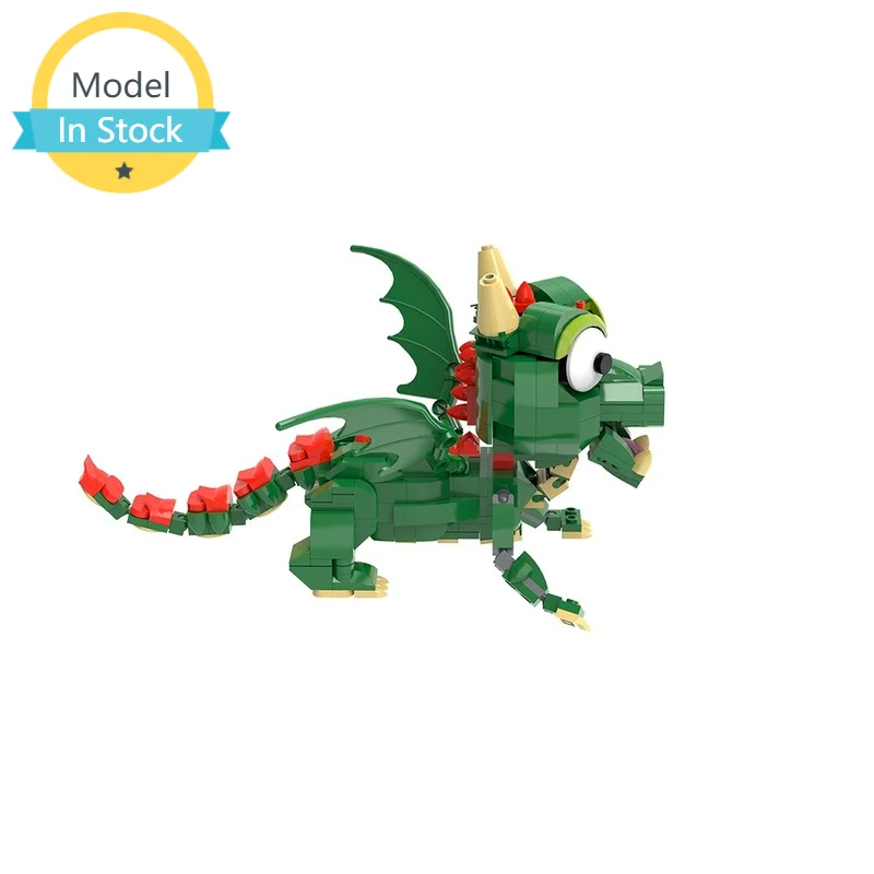 Милая модель строительного блока MOC Green, детский Дракон, монстр, демон, летающее творческое детское Когнитивное существо, игрушка «сделай са...
Милая модель строительного блока MOC Green, детский Дракон, монстр, демон, летающее творческое детское Когнитивное существо, игрушка «сделай са...