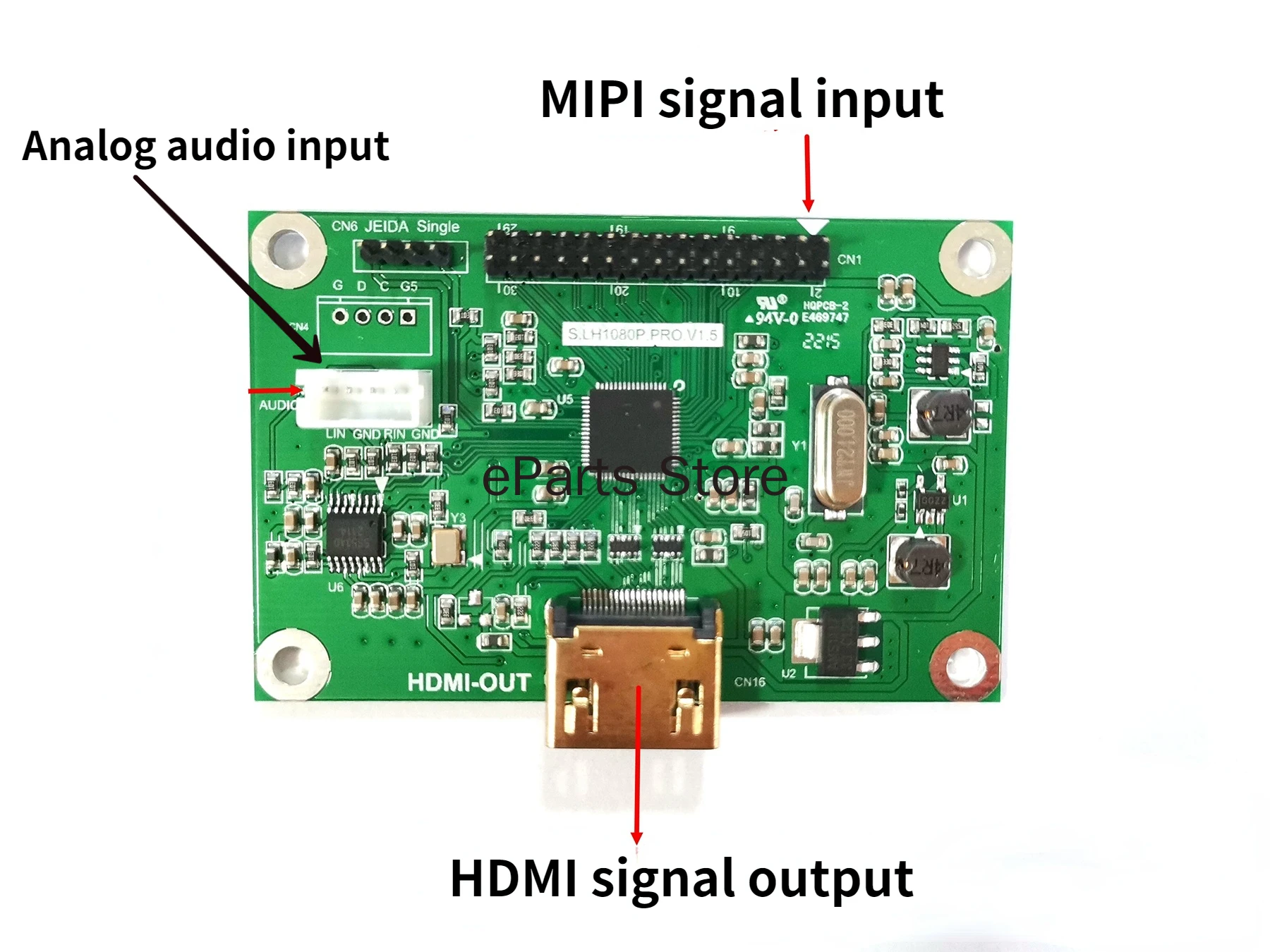 Адаптер сигнала MIPI-HDMI/адаптер mipi-hdmi2.0 поддерживает несколько разрешений 4K, 2K и 1080P 
Адаптер сигнала MIPI-HDMI/адаптер mipi-hdmi2.0 поддерживает несколько разрешений 4K, 2K и 1080P