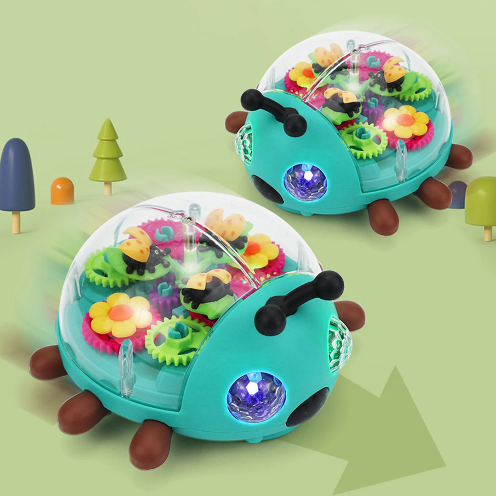 Mechanical Gear Vehicles Toy with Music and Light Electric Car Toy Transparent Gear Toy Car for Boys Toddlers Birthday Gifts 
Mechanical Gear Vehicles Toy with Music and Light Electric Car Toy Transparent Gear Toy Car for Boys Toddlers Birthday Gifts