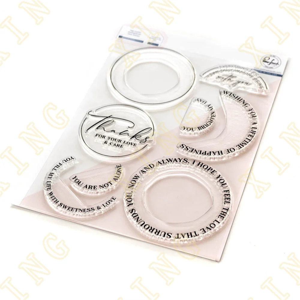 2023 New Arrival Around the Shape Circles Clear Stamps Diy Scrapbook Diary Decoration Embossed Paper Card Album Craft Template
2023 New Arrival Around the Shape Circles Clear Stamps Diy Scrapbook Diary Decoration Embossed Paper Card Album Craft Template