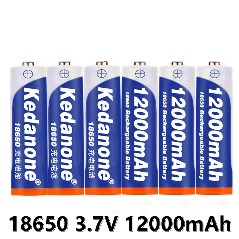 NEWCE NEW/Lot 18650 Battery Rechargeable Battery 3.7V 18650 12000mAh Capacity Li-ion Rechargeable Battery For Flashlight Torch B
NEWCE NEW/Lot 18650 Battery Rechargeable Battery 3.7V 18650 12000mAh Capacity Li-ion Rechargeable Battery For Flashlight Torch B