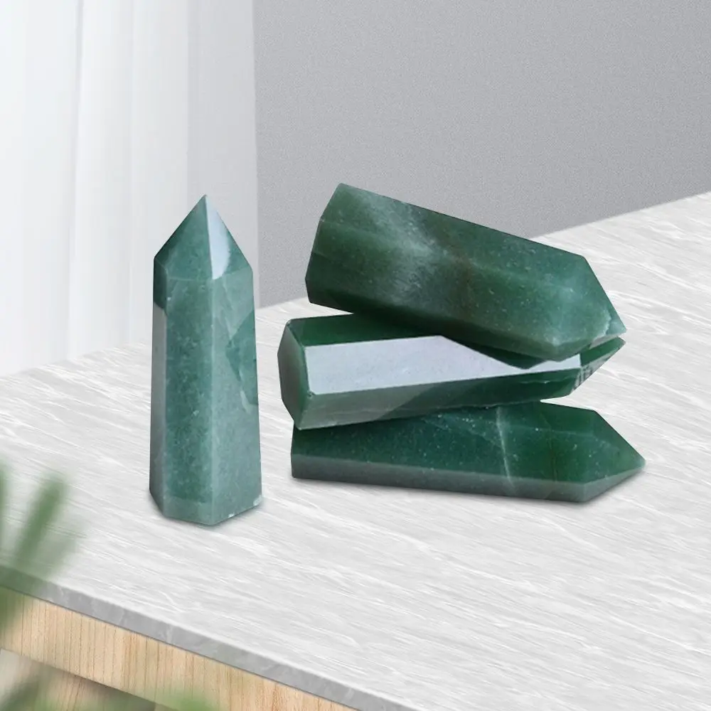 Obelisk Jade Natural Crystal Point Hexagonal Column Healing Magic Wand Ore Mineral Handcraft DIY Home Ornament Room Decor Gift
Obelisk Jade Natural Crystal Point Hexagonal Column Healing Magic Wand Ore Mineral Handcraft DIY Home Ornament Room Decor Gift