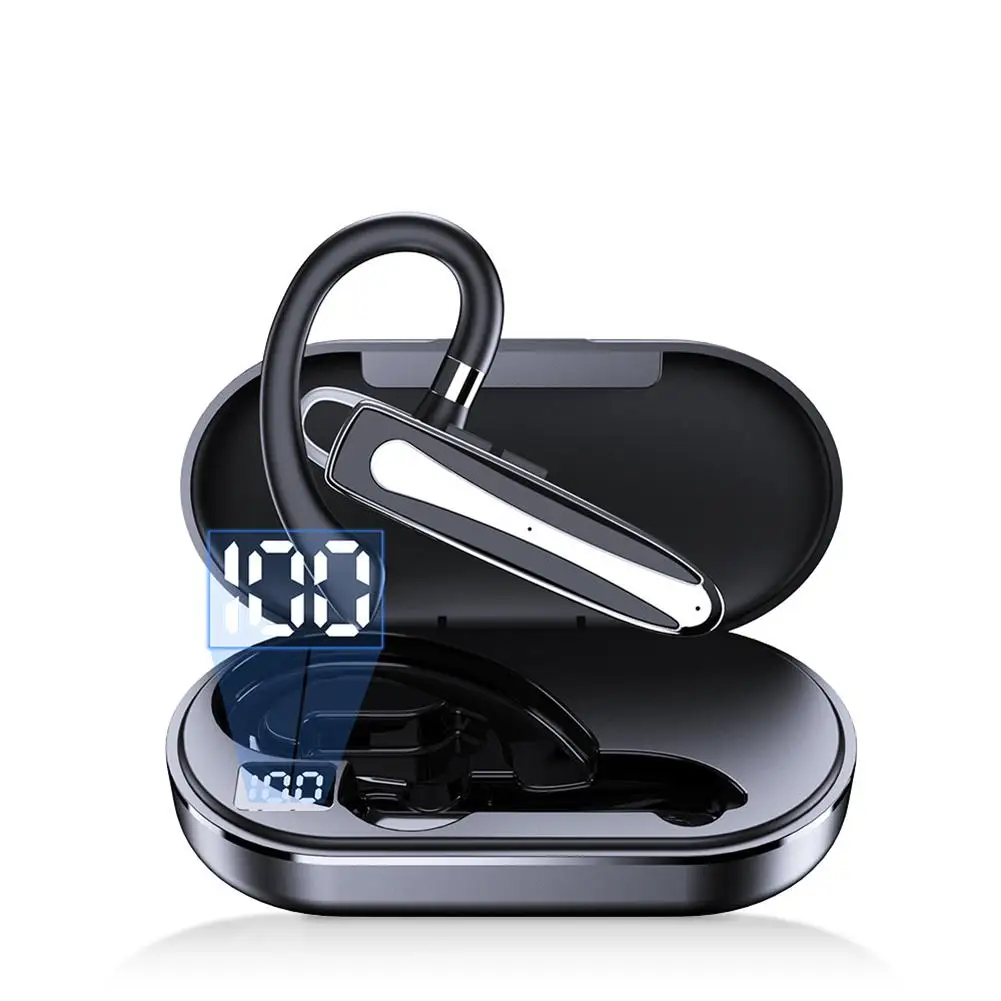Yyk530 Bluetooth-compatible Earphone Business Style Ear-mounted Digital Display True Stereo Wireless Headset With Charging Bin
Yyk530 Bluetooth-compatible Earphone Business Style Ear-mounted Digital Display True Stereo Wireless Headset With Charging Bin