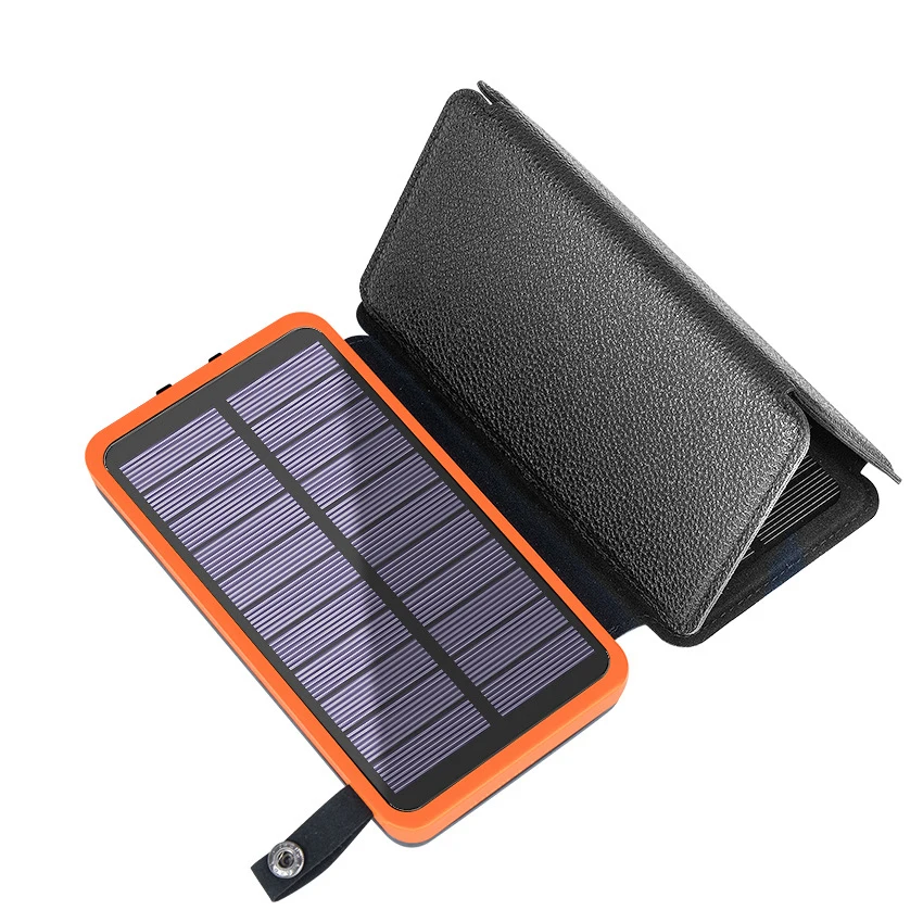 Solar Power Bank 10000mAh Foldable Solar Panel Powerbank with Flashlight For iPhone 11 Xiaomi iPad Tablet Waterproof Poverbank
Solar Power Bank 10000mAh Foldable Solar Panel Powerbank with Flashlight For iPhone 11 Xiaomi iPad Tablet Waterproof Poverbank