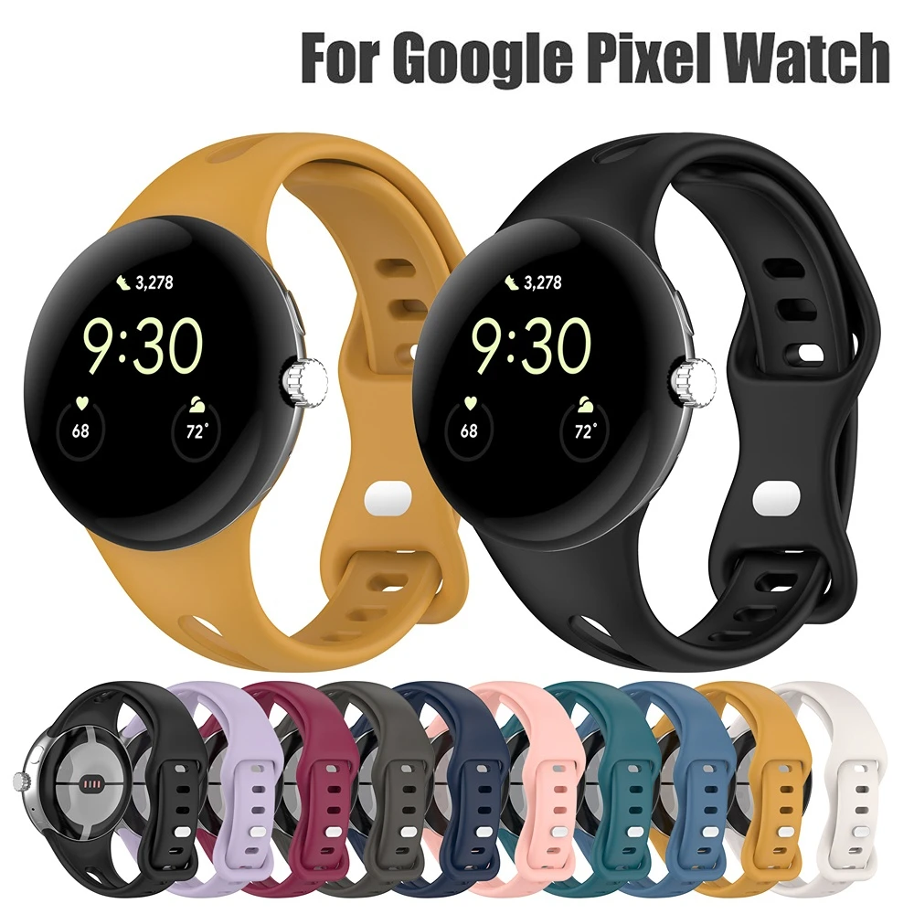 Strap For Google Pixel Watch 2023 Sport Soft Silicone Double Buckle Strap for Pixel Watch Active Bracelet Replacement Watchbands
Strap For Google Pixel Watch 2023 Sport Soft Silicone Double Buckle Strap for Pixel Watch Active Bracelet Replacement Watchbands
