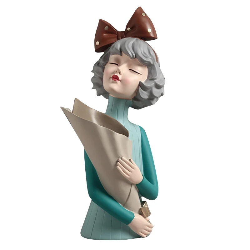 Креативный букет для девочек, украшения, скульптура, статуя, подарки для гостиной, ТВ, кабинета, цветочная композиция, Современное украшение...
Креативный букет для девочек, украшения, скульптура, статуя, подарки для гостиной, ТВ, кабинета, цветочная композиция, Современное украшение...