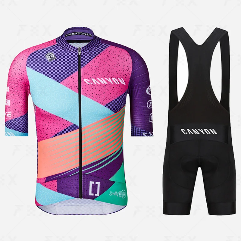 2023 canyon Summer Cycling Jersey Set Riding Culotte Bicycle Clothing Bike Uniform New Cycling Clothes MTB Maillot Ropa Ciclismo
2023 canyon Summer Cycling Jersey Set Riding Culotte Bicycle Clothing Bike Uniform New Cycling Clothes MTB Maillot Ropa Ciclismo