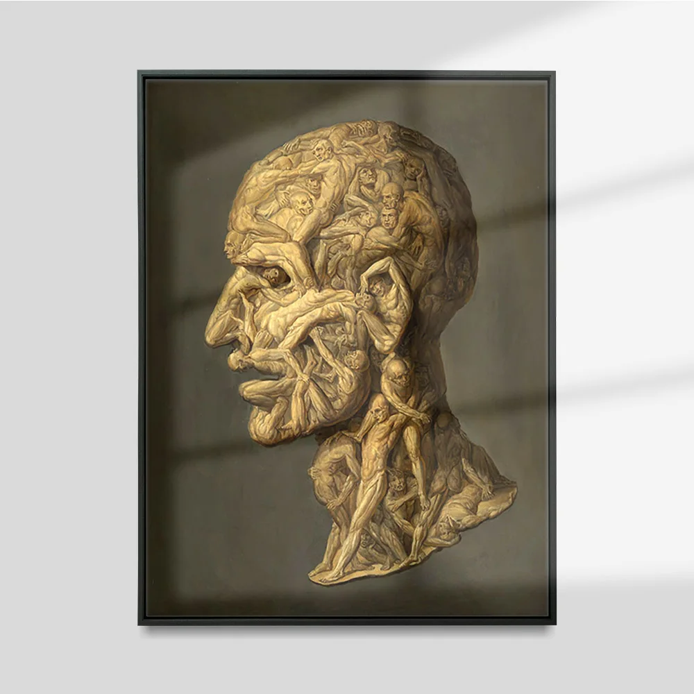 Man Skull Face Anatomica Antique Poster Anatomy Muscle Skeleton Wall Art Canvas Painting Print Picture Decor
Man Skull Face Anatomica Antique Poster Anatomy Muscle Skeleton Wall Art Canvas Painting Print Picture Decor