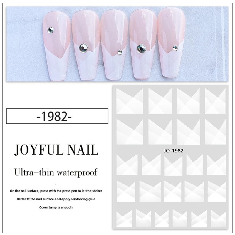 Nail Decals 3d French Noble Blue Gradient Semi Transparent Plaid For Nail Stickers Decoration Nail Supplies For Professionals
Nail Decals 3d French Noble Blue Gradient Semi Transparent Plaid For Nail Stickers Decoration Nail Supplies For Professionals