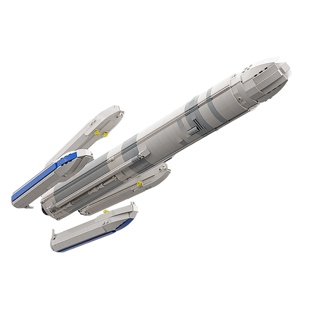 MOC ESA 6 Rocket 1:110 V Scale Rockets Model Suit Brick Building Blocks Kit Space Exploration Vehicle Bricks Toys For Children
MOC ESA 6 Rocket 1:110 V Scale Rockets Model Suit Brick Building Blocks Kit Space Exploration Vehicle Bricks Toys For Children