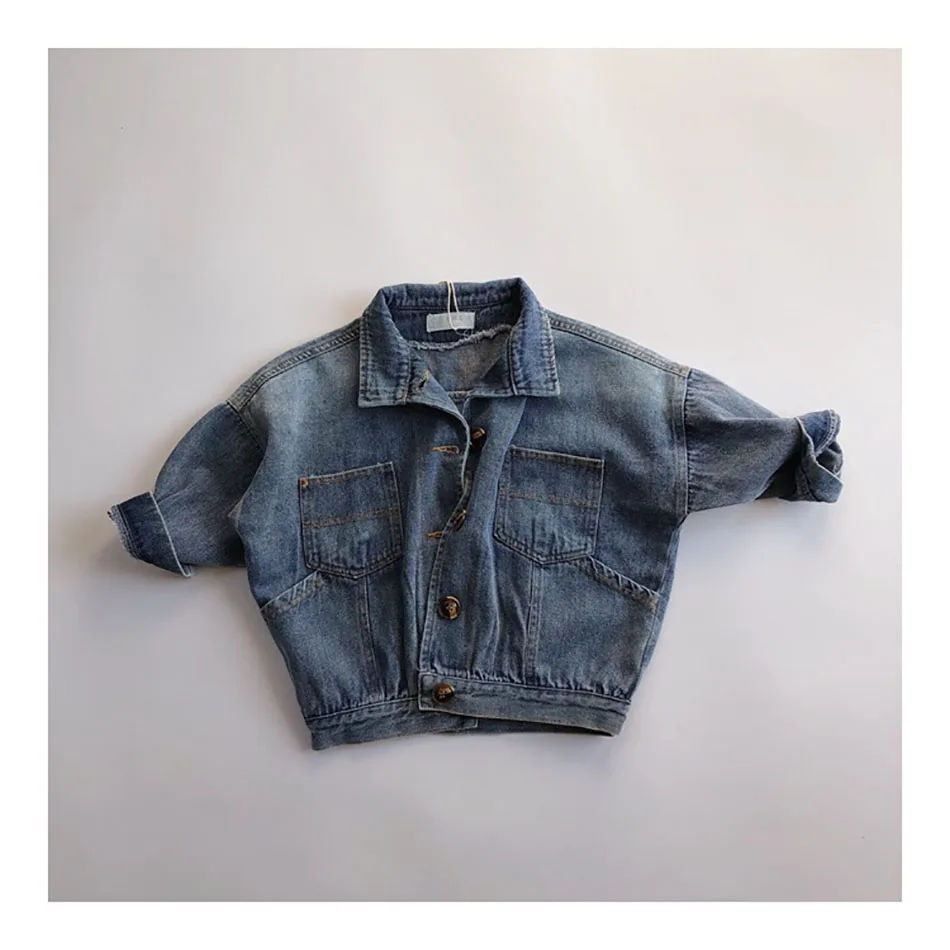 2022 children's jacket boys and girls spring and autumn big pocket denim jacket baby long-sleeved jacket 0-6 years old
2022 children's jacket boys and girls spring and autumn big pocket denim jacket baby long-sleeved jacket 0-6 years old